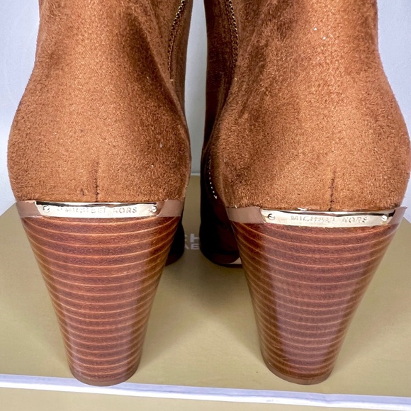 Michael Michael Kors,  Dover 100mm pointed-toe boots, Luggage, 7 - Picture 9 of 12